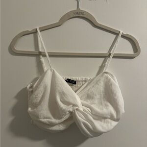 Elegant White Women's Top